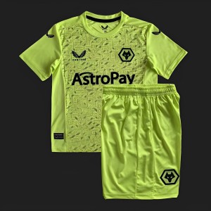 23/24 Kids Wolverhamton Wanders Green Goalkeeper Jersey