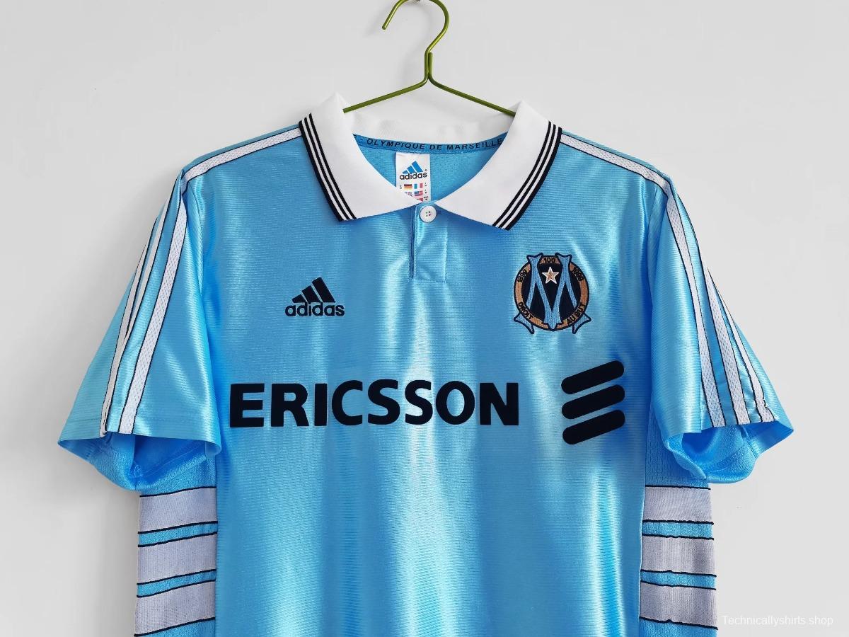 Retro 98/99 Marseille away Soccer Jersey