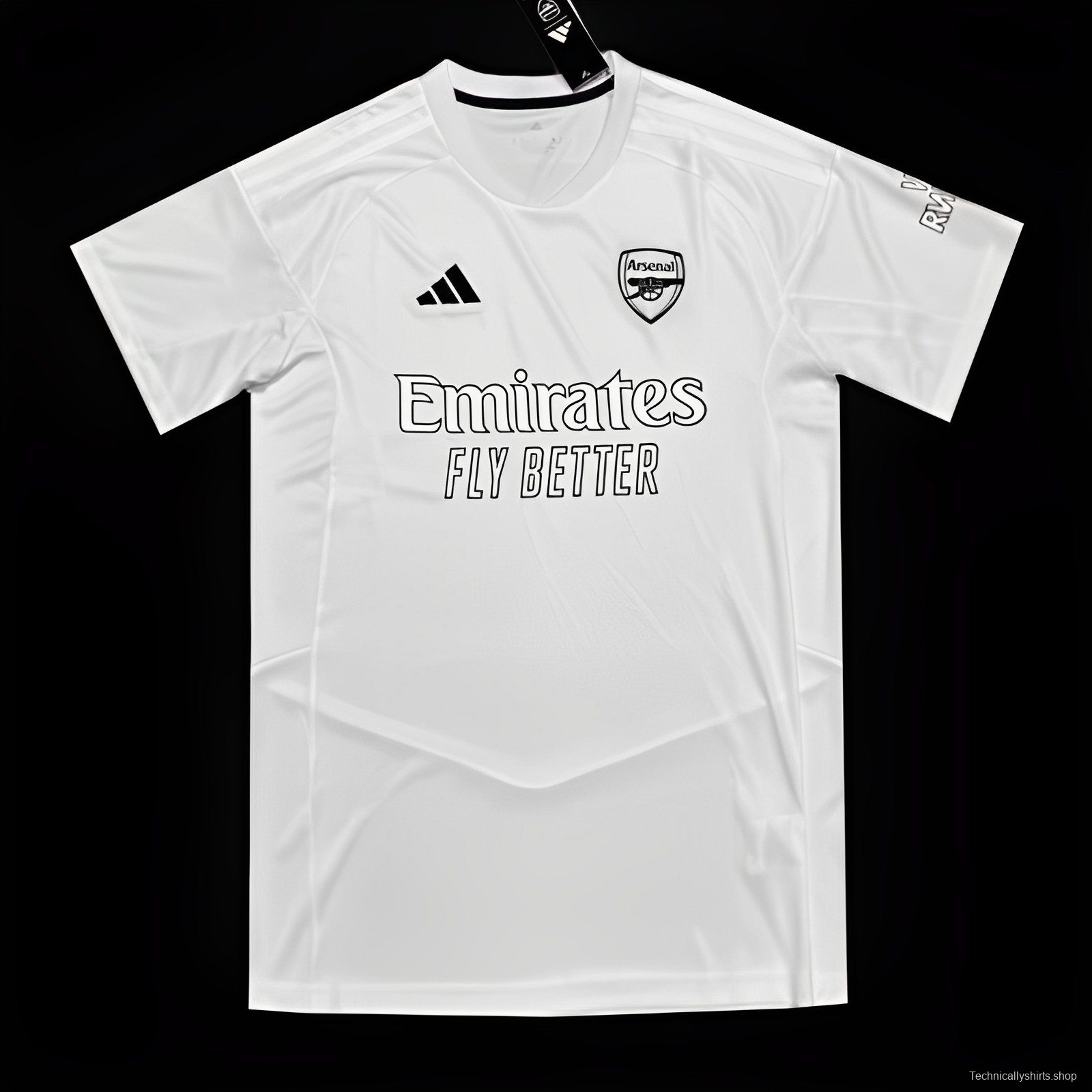 23/24 Arsenal No More Red White Jersey