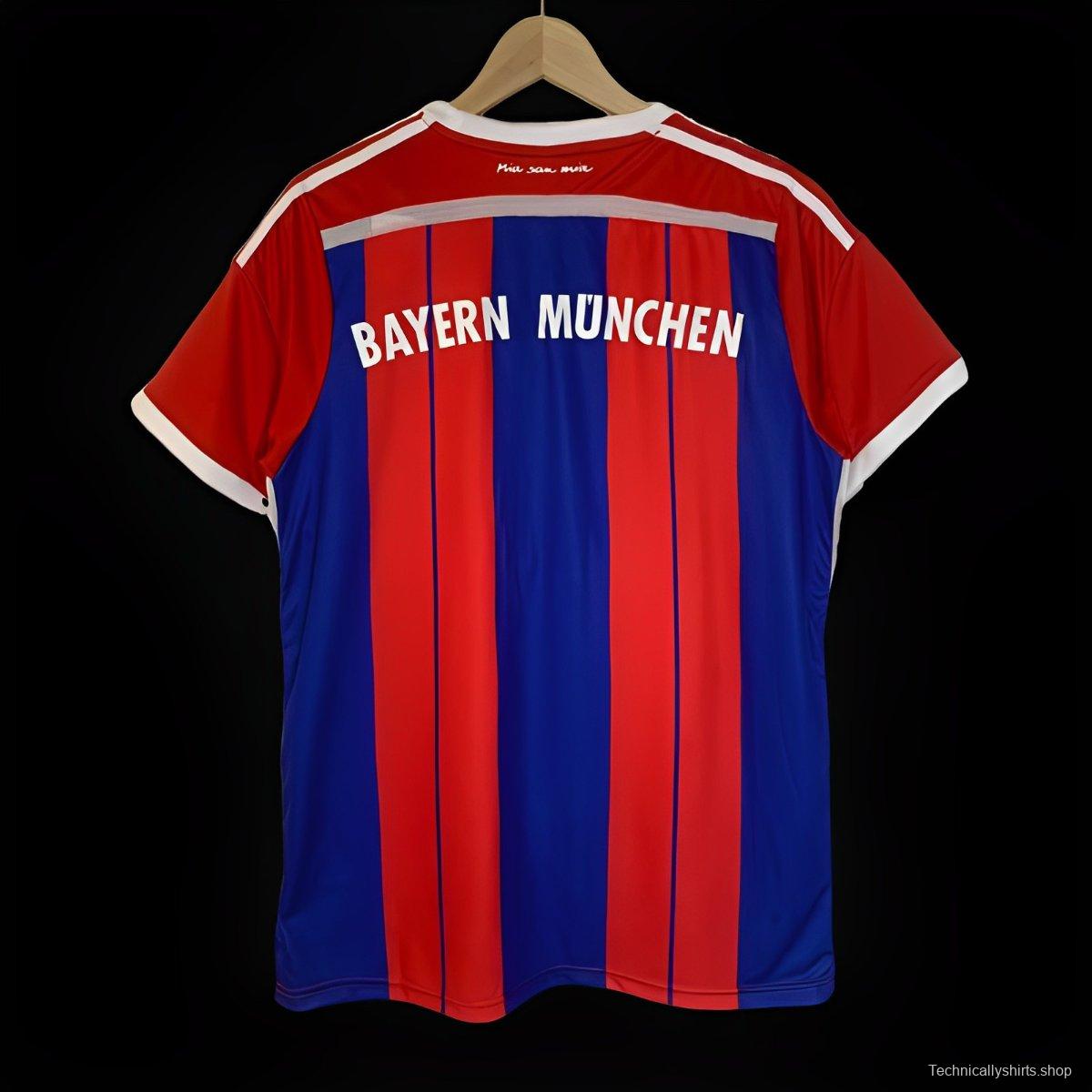 Retro 14/15 Bayern Munich Home Jersey