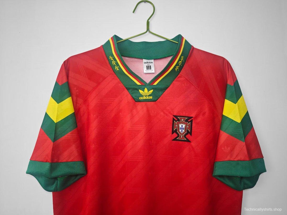 Retro 92/94 Portugal Home Jersey