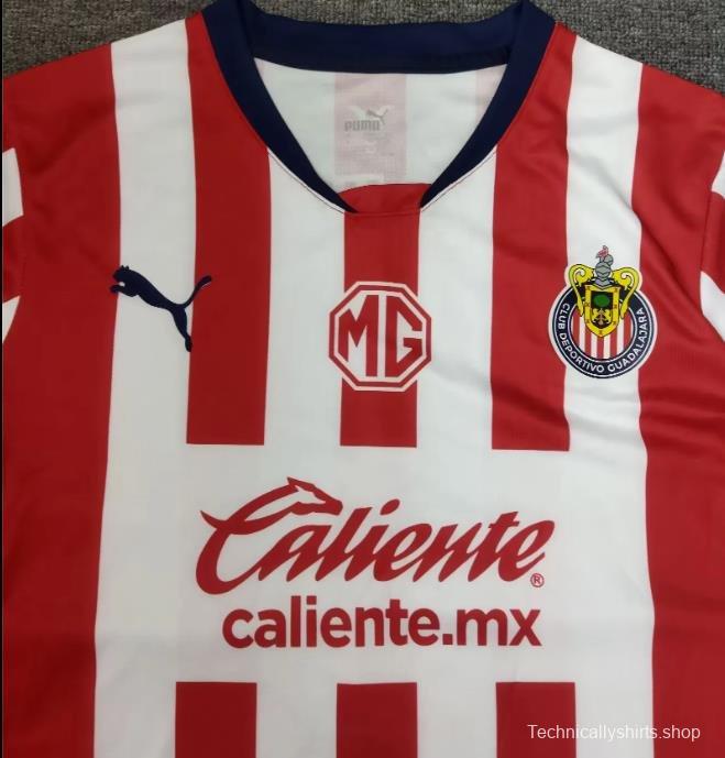 24/25 Chivas Guadalajara Home Jersey