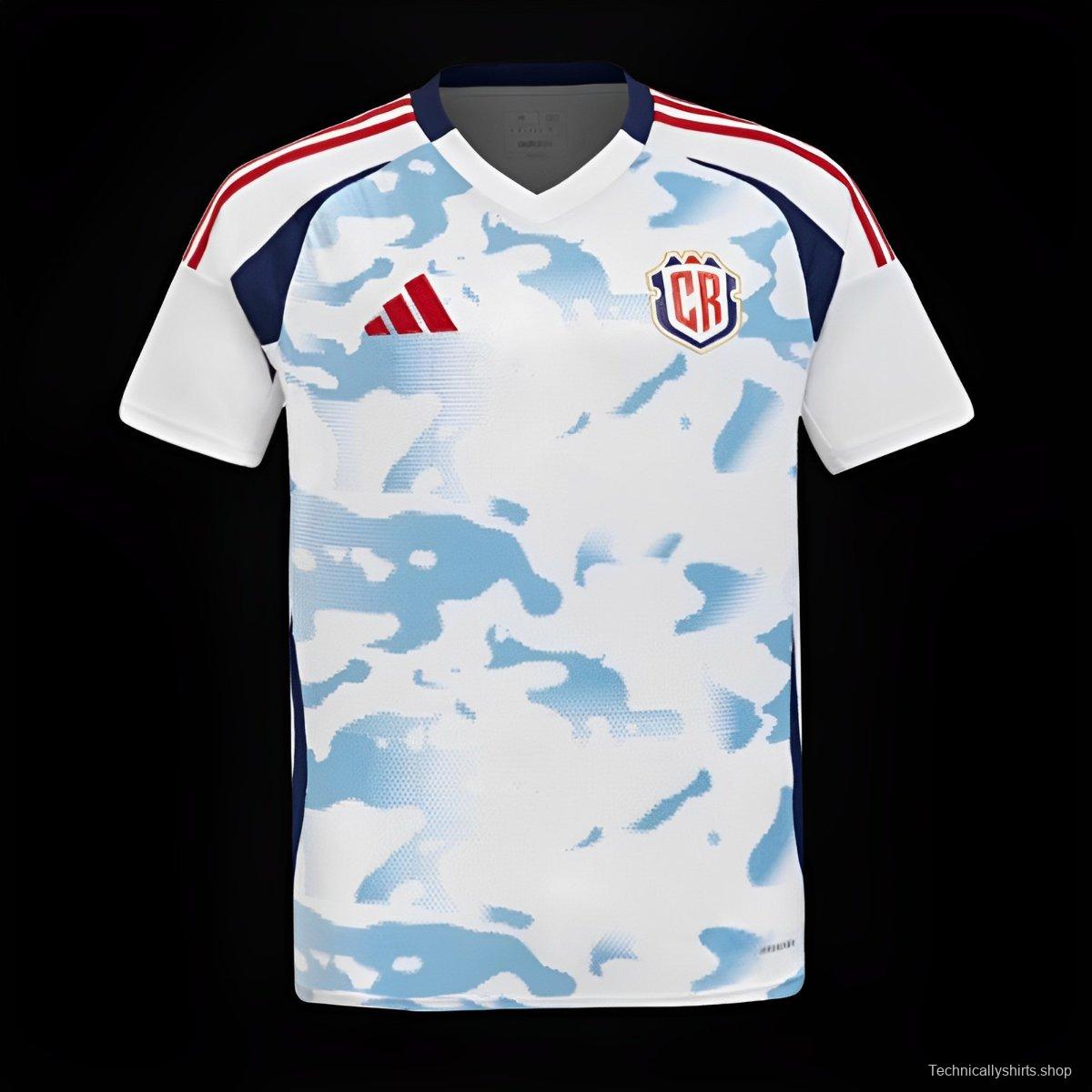 2024 Costa Rica Away White Jersey