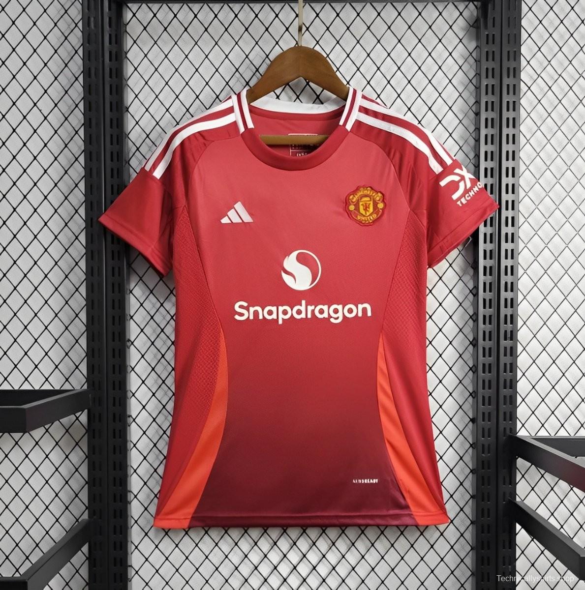 24/25 Women Manchester United Home Jersey