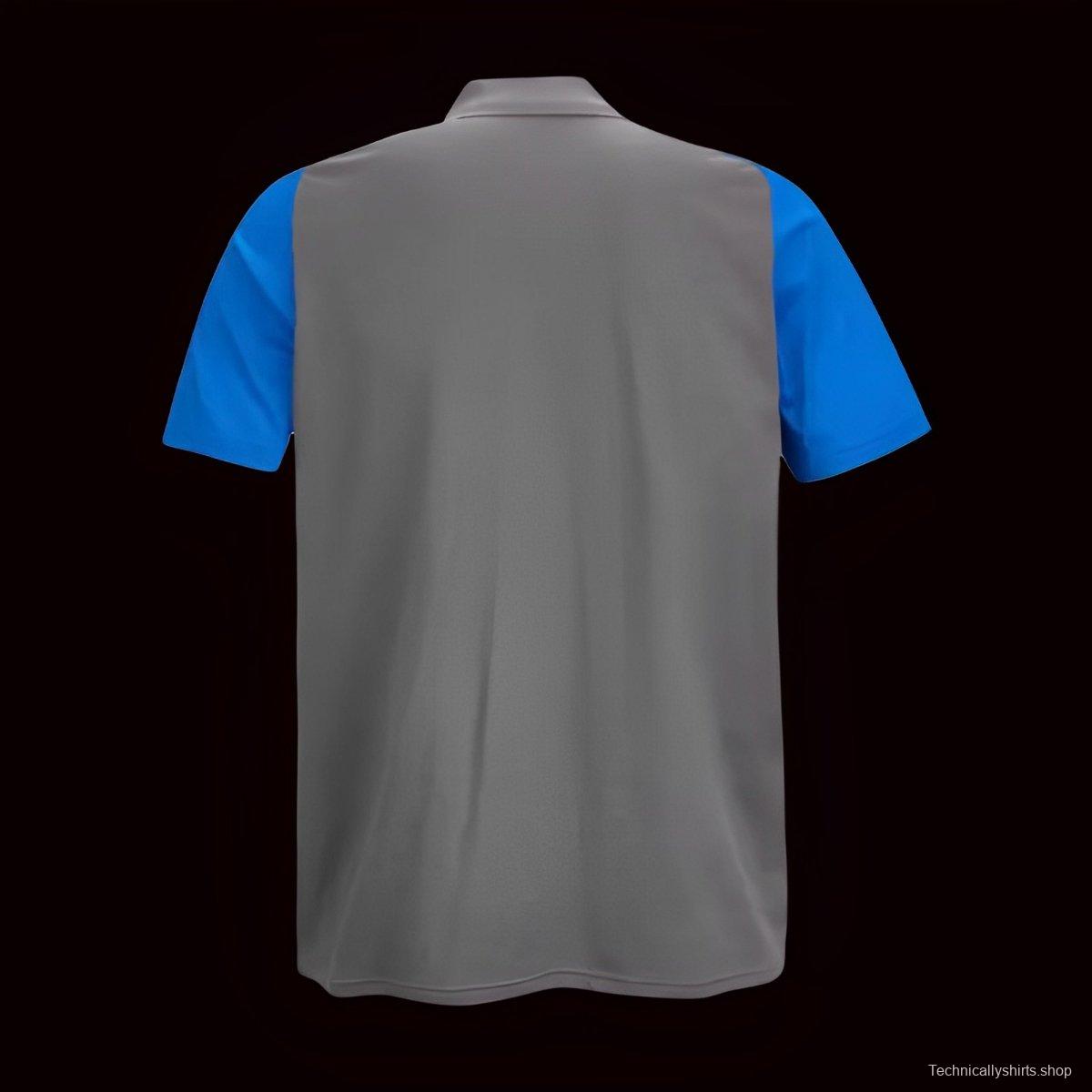 24/25 Leeds United Grey POLO Jersey