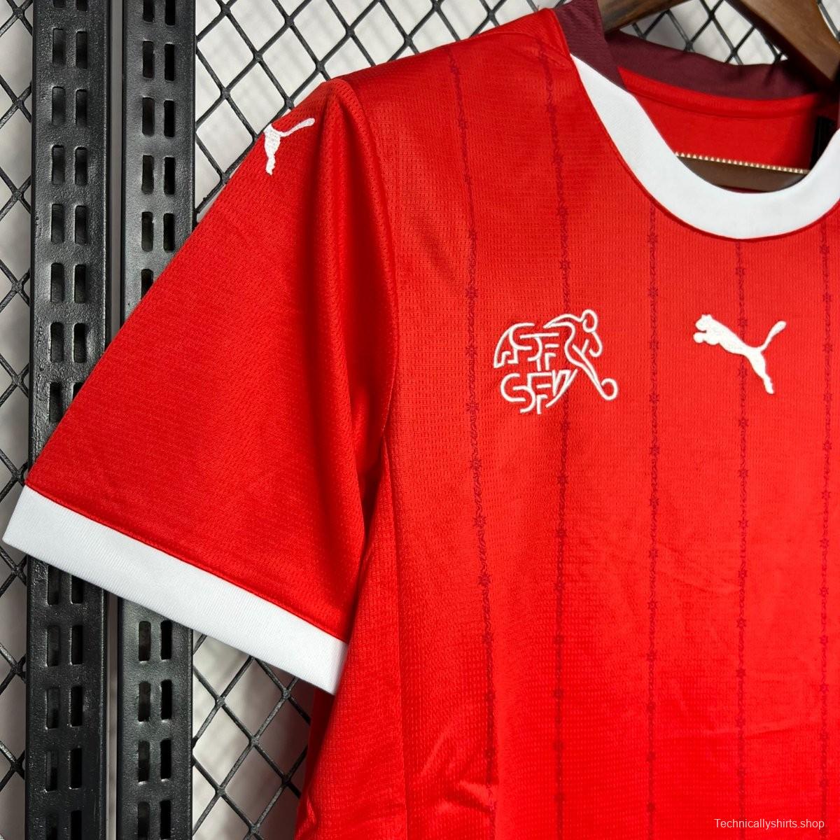 2024 Switzerland Home Jersey