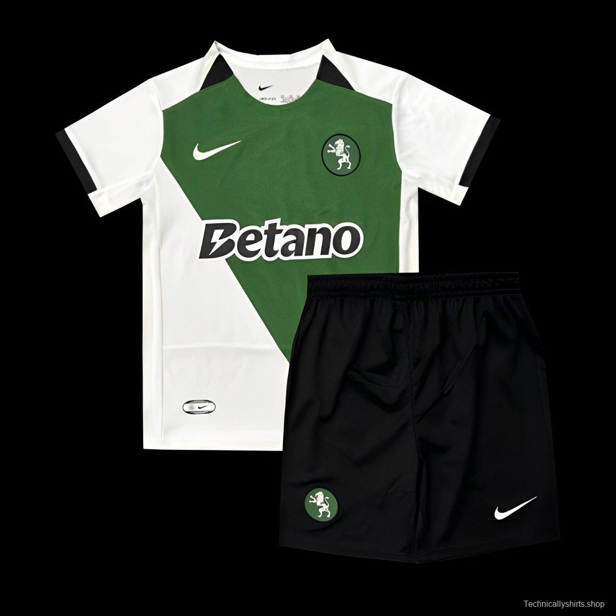 24/25 Kids Sporting Lisbon 100Th Anniversary Jersey