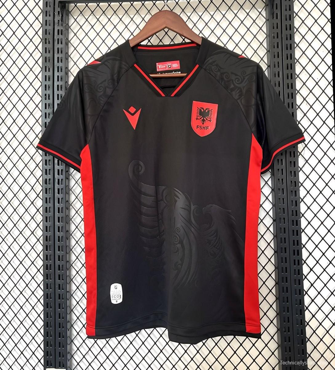 2025 Albania Third Black Jersey