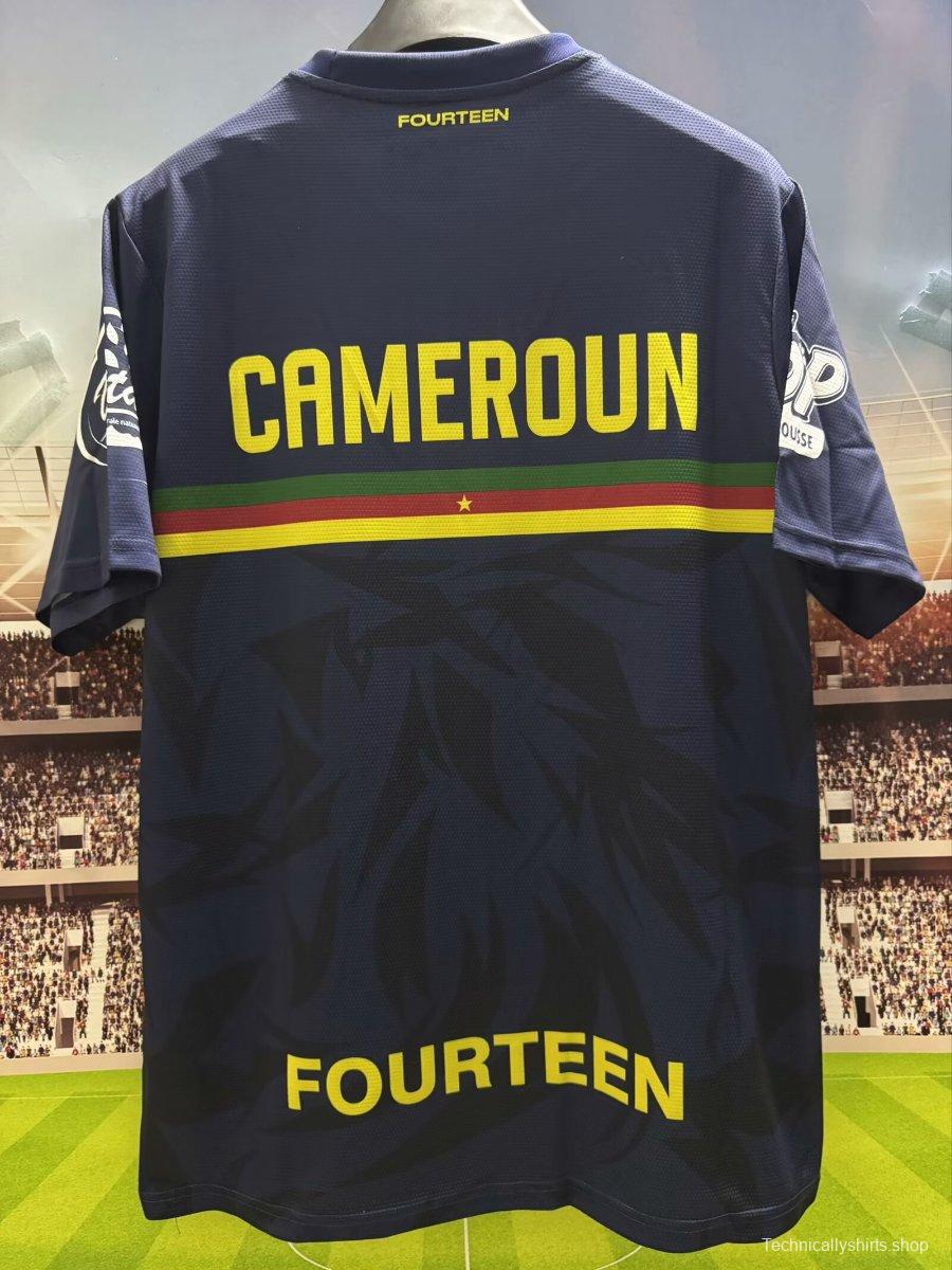 2025 Cameroon Navy Pre-Match Jersey