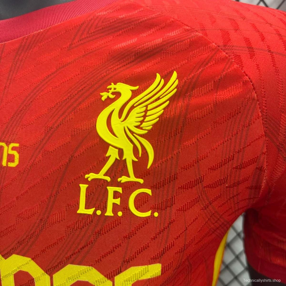 Player Version 25/26 Liverpool 20 Times Champion Jersey