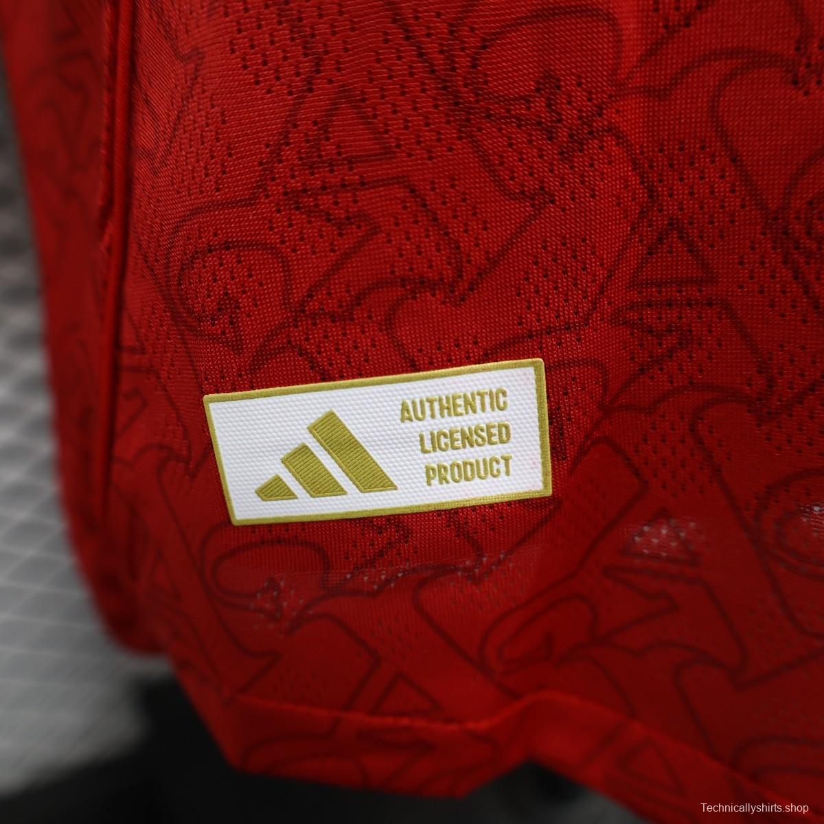 Player Version 25/26 Arsenal Home Long Sleeve Jersey
