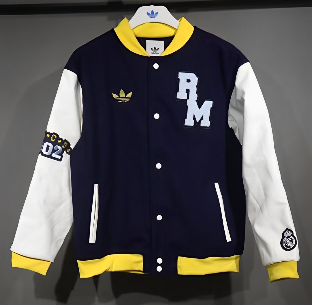 25/26 Adidas Originals xReal Madrid Baseball VRCT Outdoor Jakcet