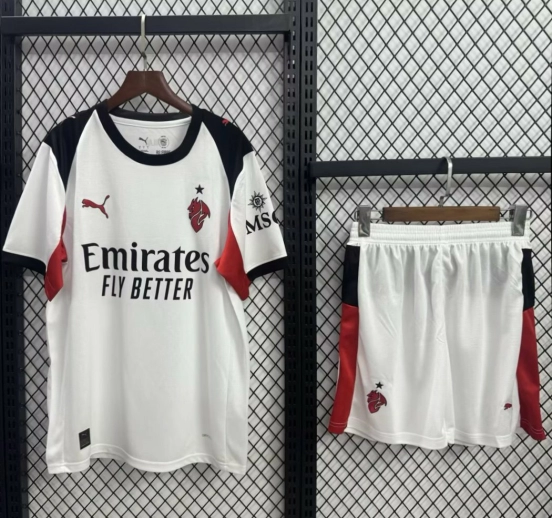 25/26 Kids AC Milan Away Jersey
