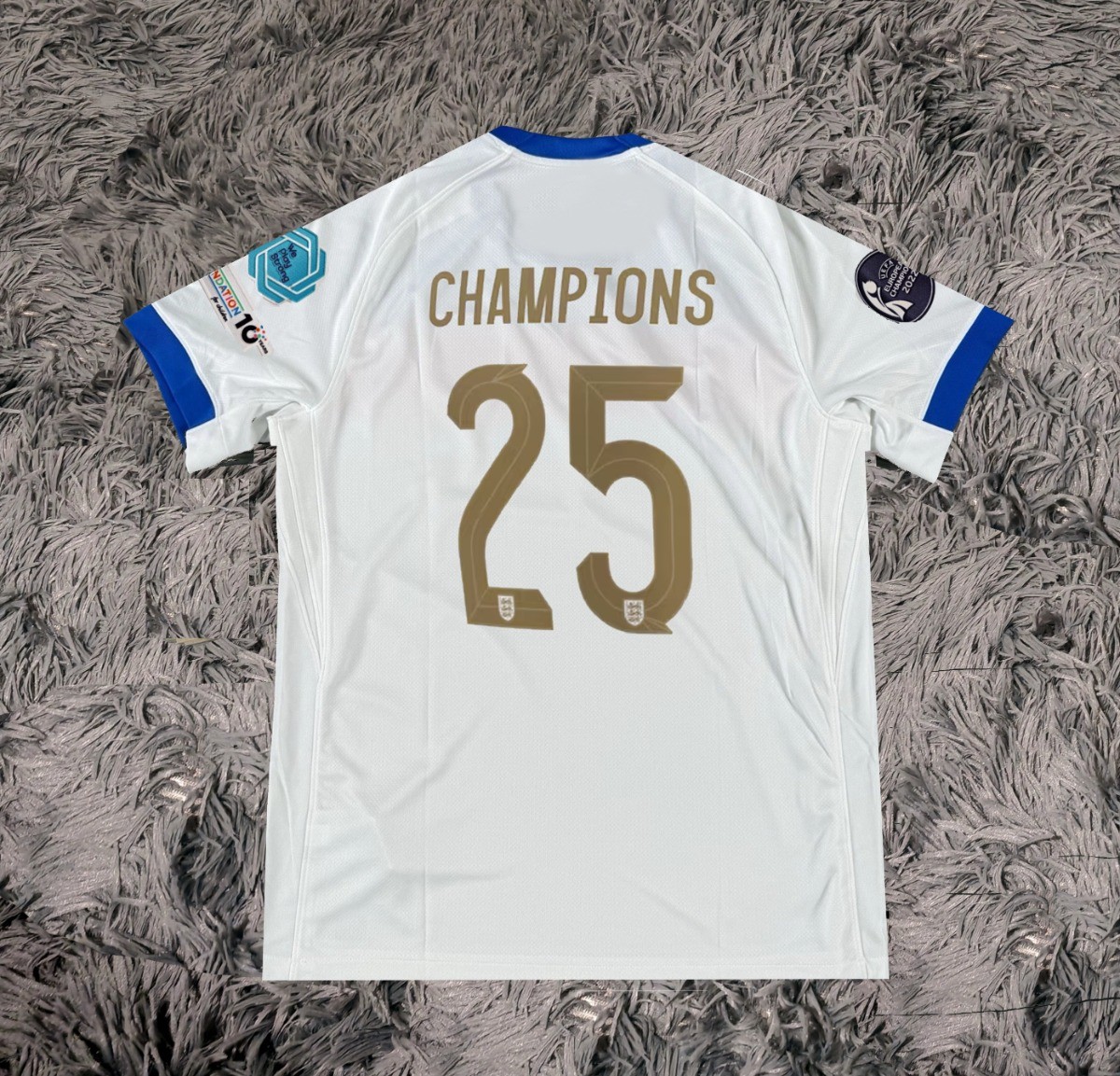 england woman euro 2025 winners full patch