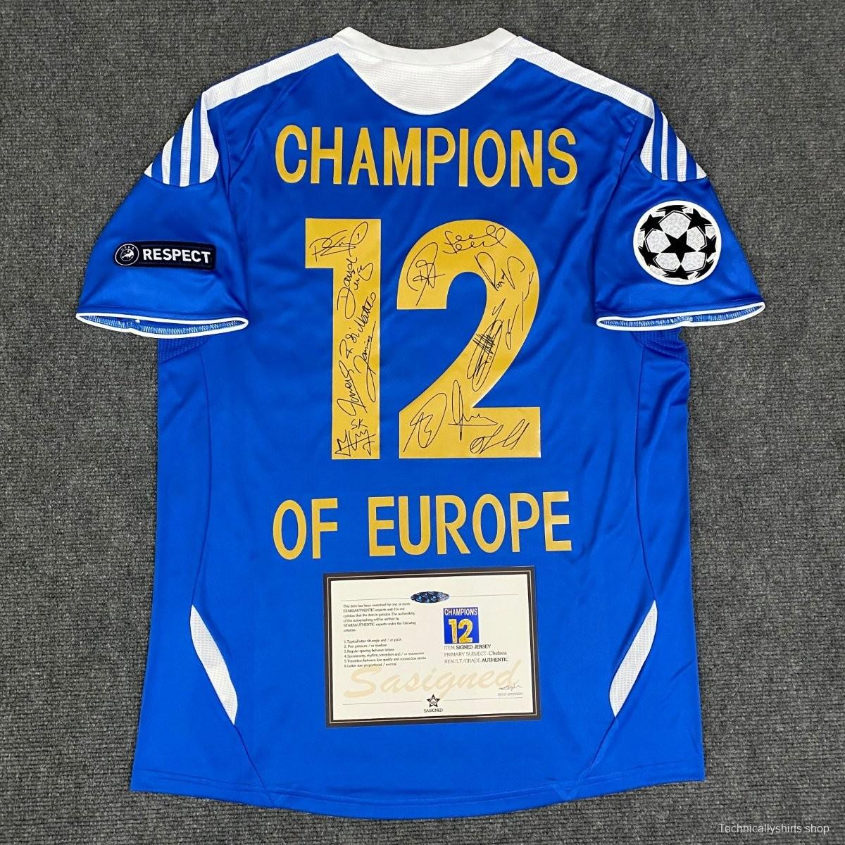 Chelsea team signed 11/12 ucl winners