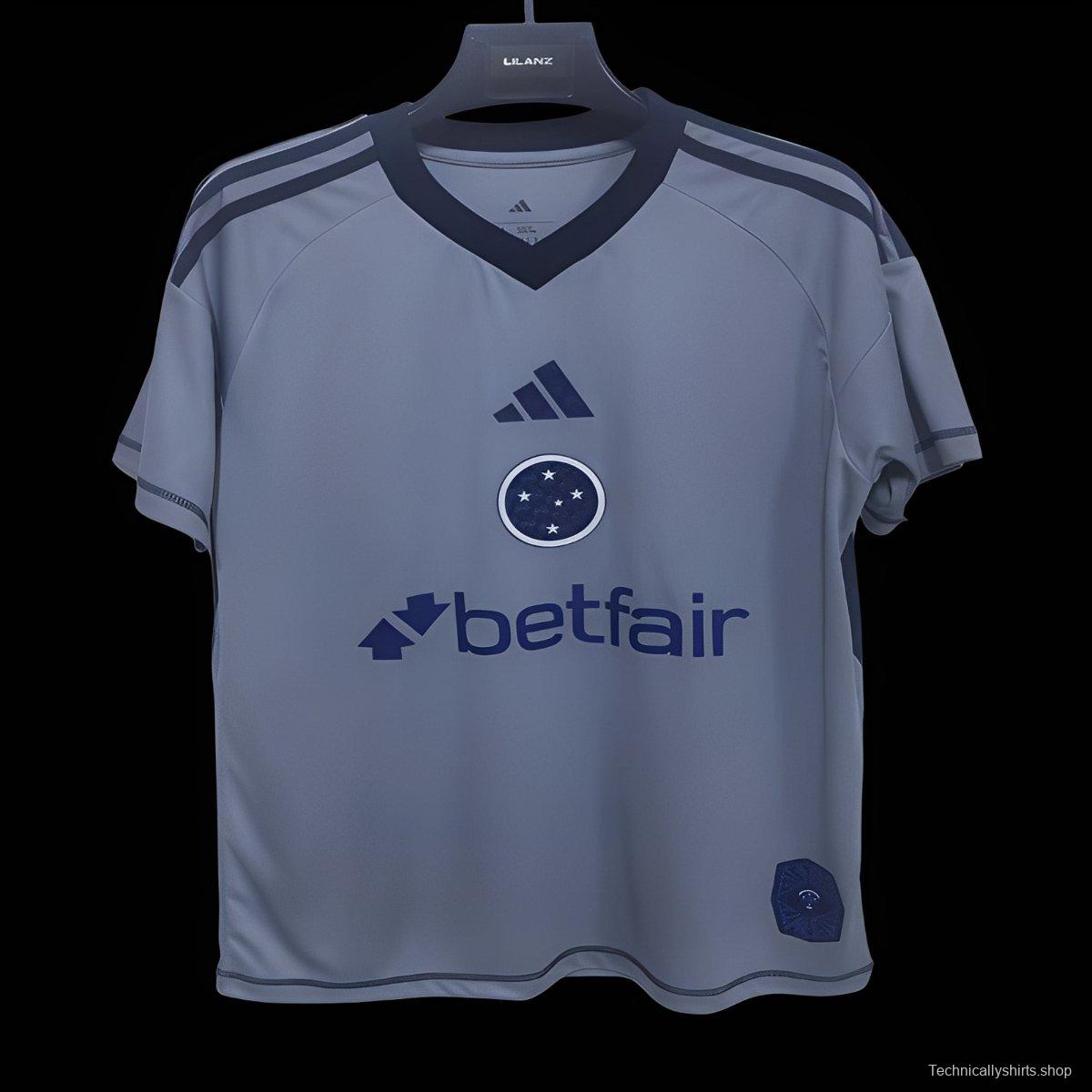 25/26 Cruzeiro Goalkeeper Grey Jersey