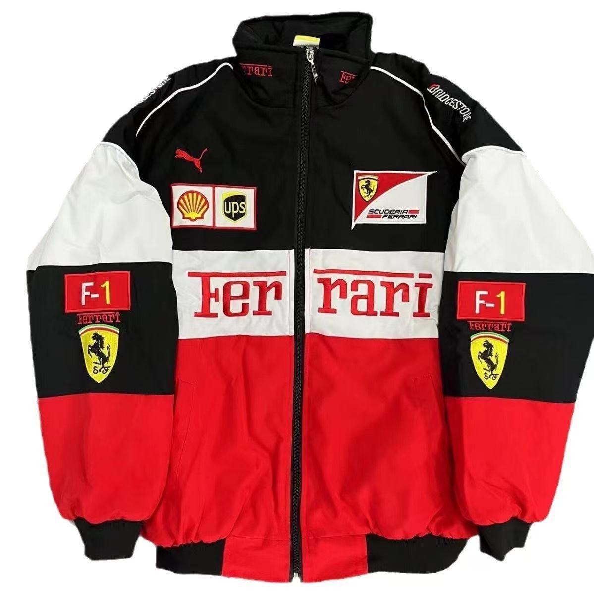 2025 New Adult F1 MOTO Jacket Ebroidered Cotton Padded F 1 Racing Jacket