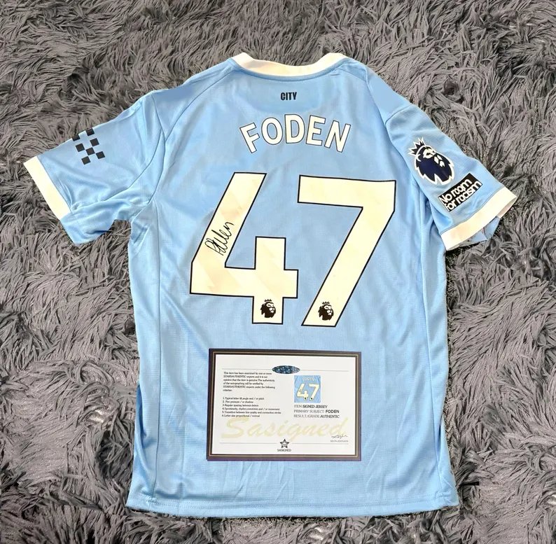 Foden Man City Signed 25/26