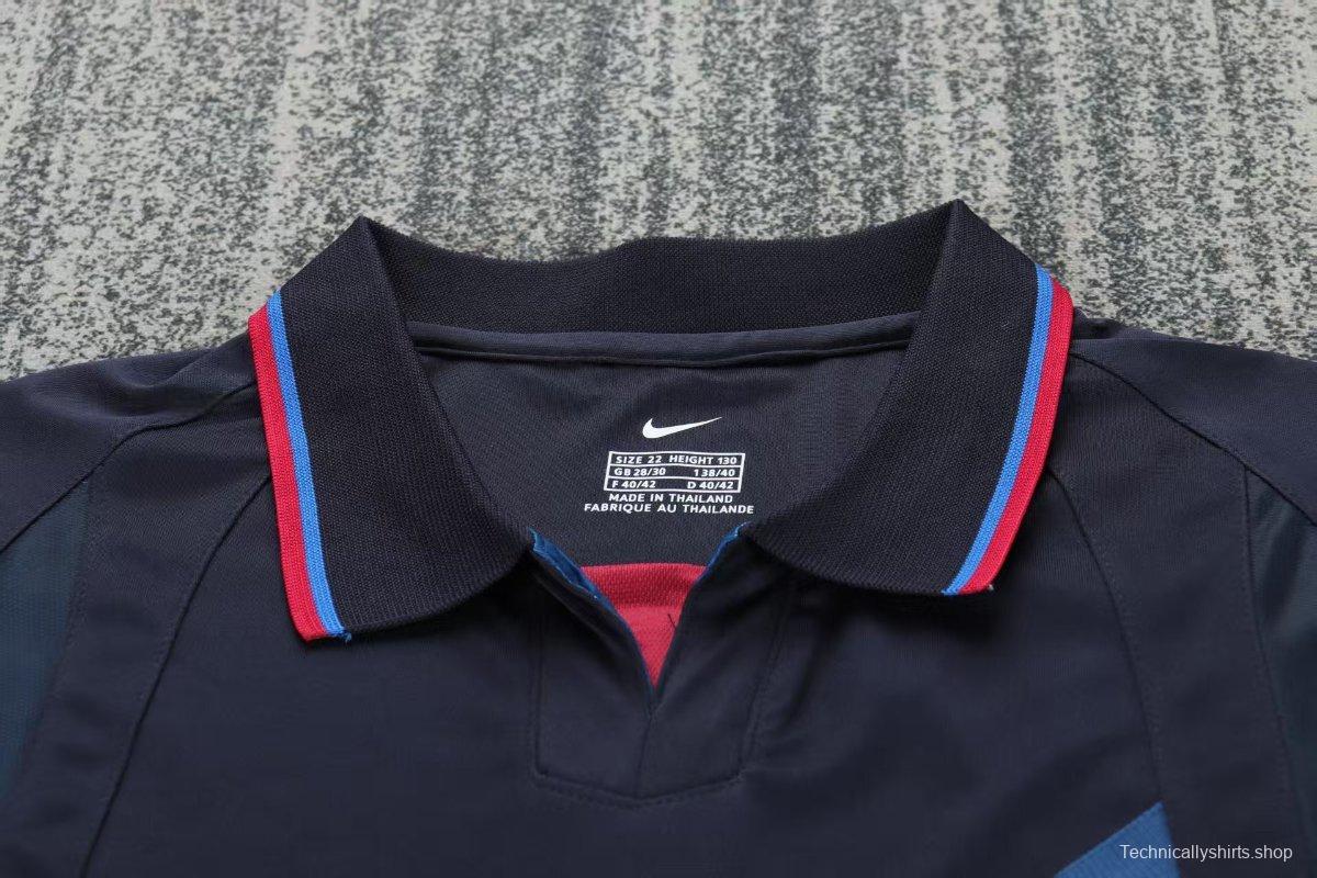 Retro Kids 02/03 Barcelona Third Jersey