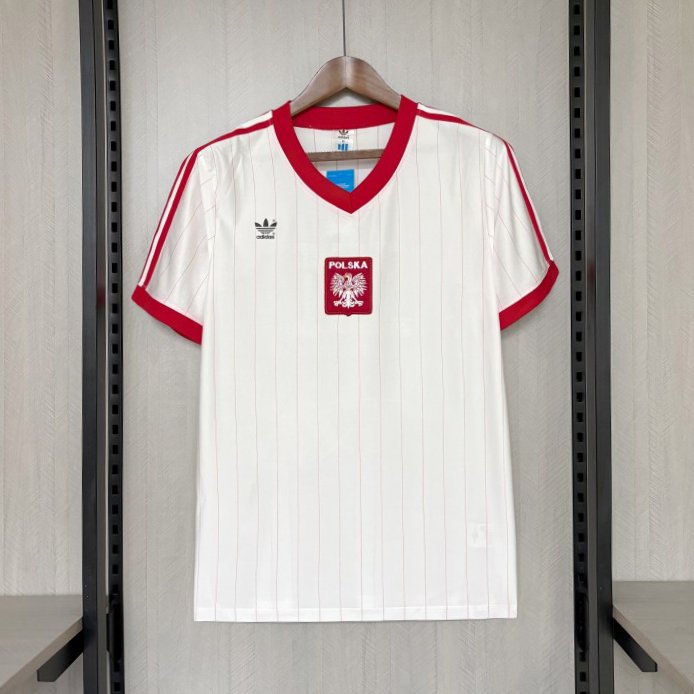 1982 Retro Poland Home Jersey