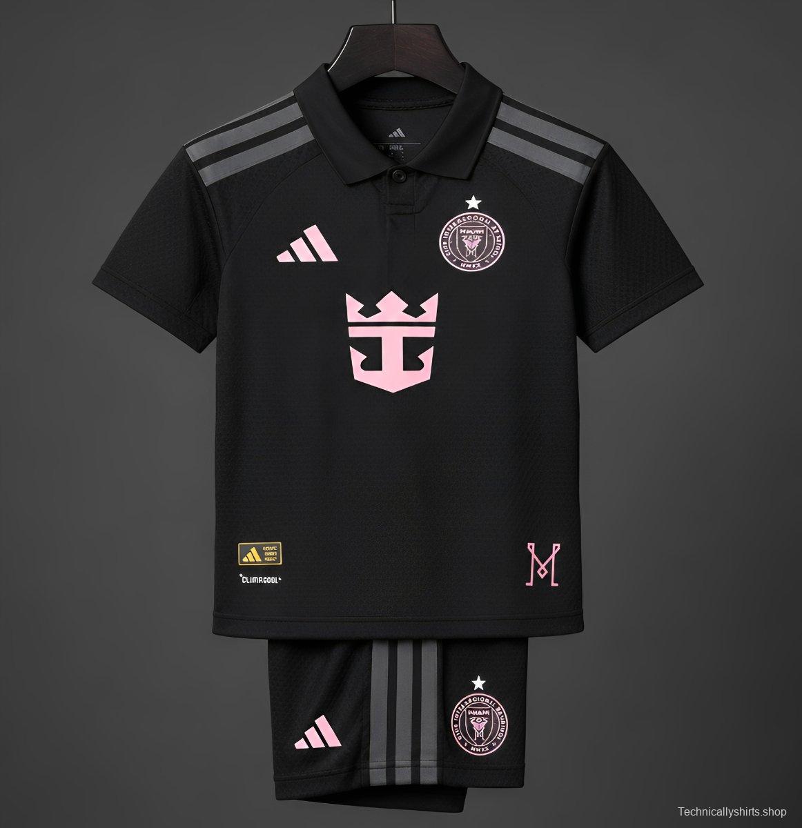 Player Version 26/27 Kids Inter Miami Away Black Jersey