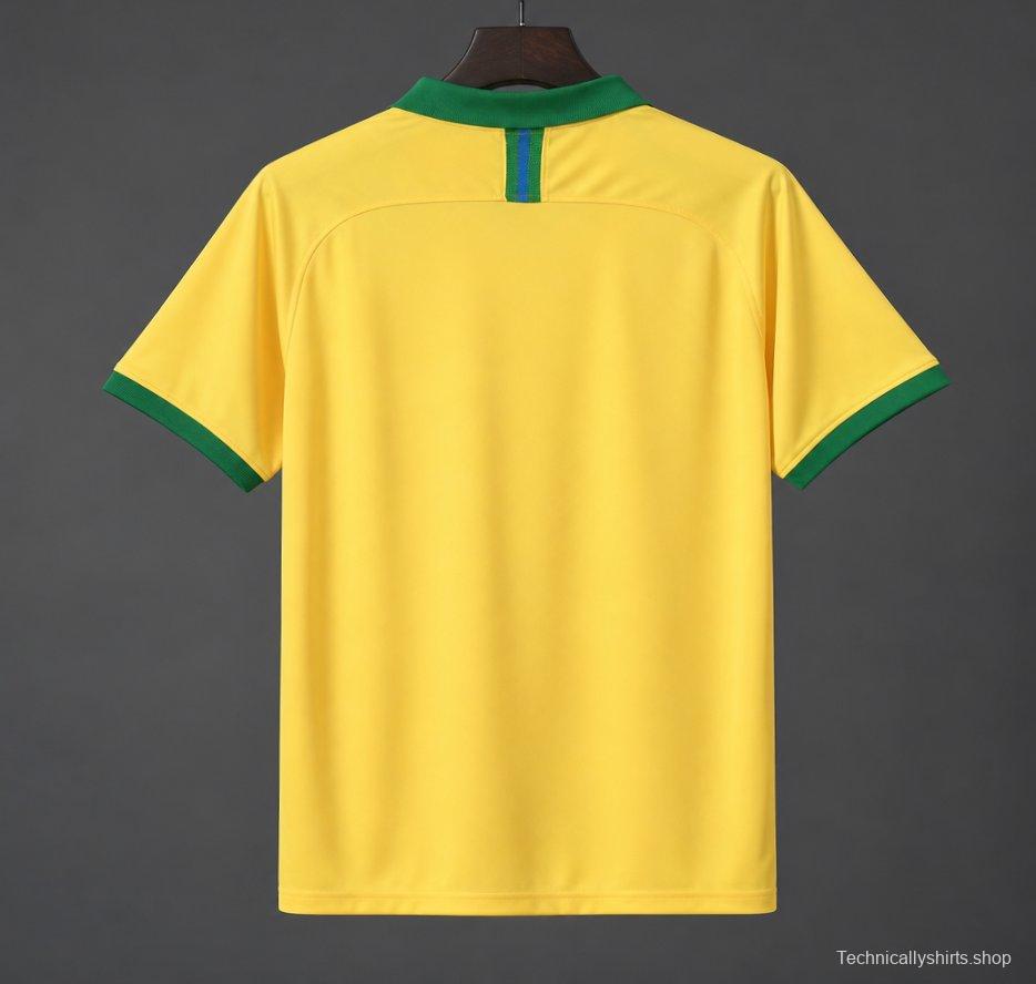 Retro 2020 Brazil Home Jersey