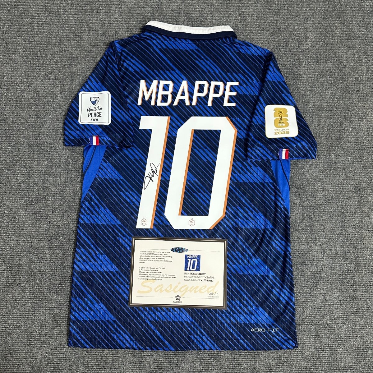 Mbappe France SIGNED 2026 World Cup
