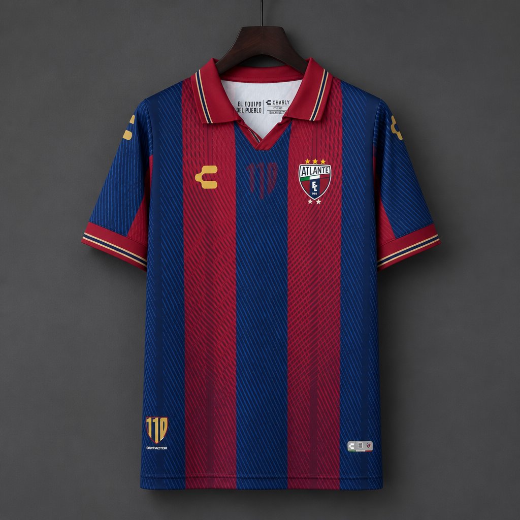 26/27 Atlante Home Special Edition 110th Anniversary Commemorative Jersey
