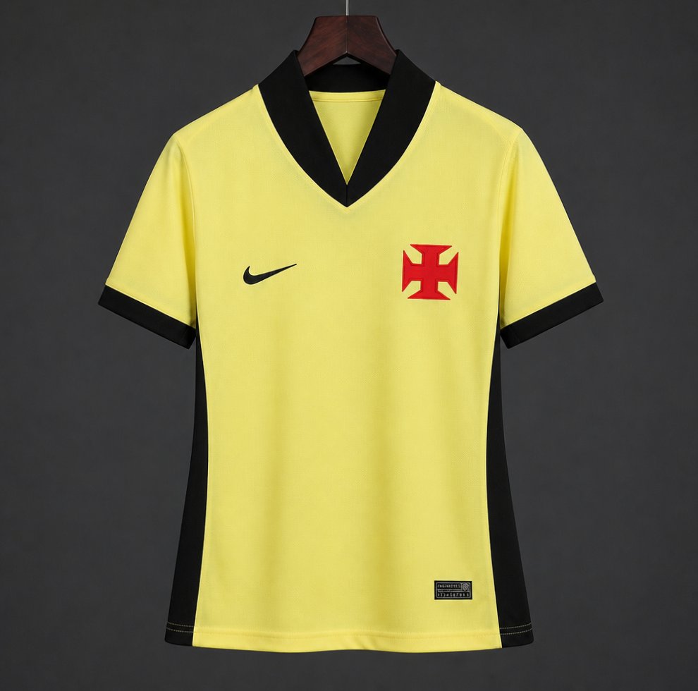 26/27 Women Da Gama Third Yellow Jersey