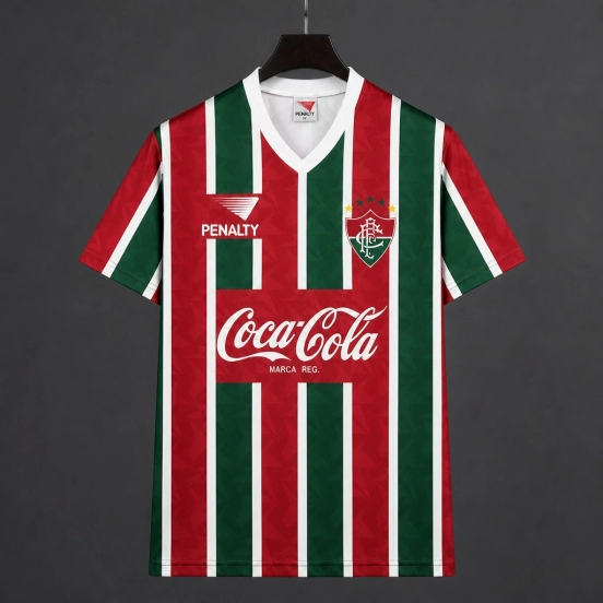 Retro 91/93  Fluminense Home Red Green Jersey