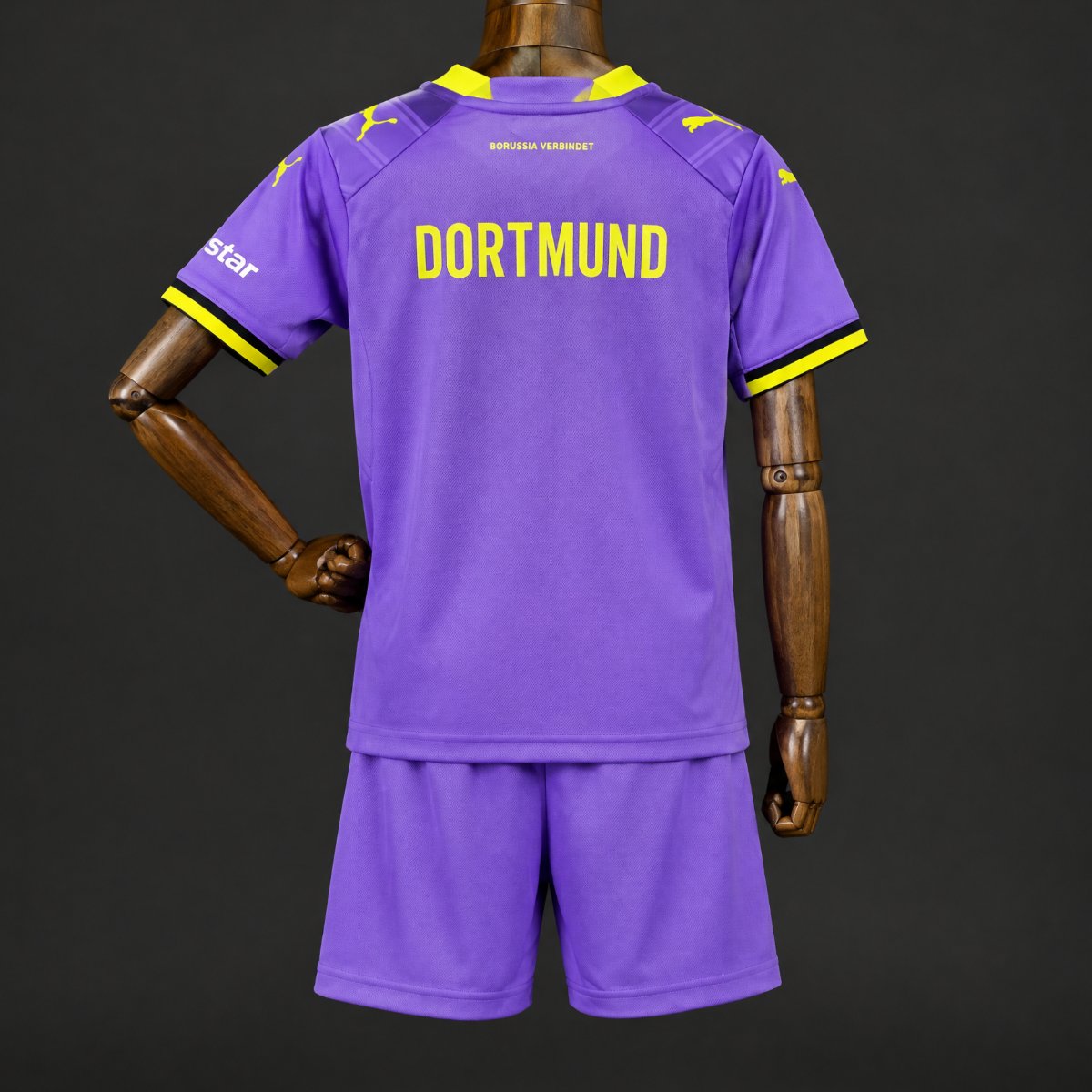 26/27 Kids BVB Dortmund Third Purple Jersey Kit