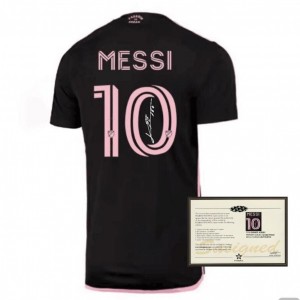 Inter Miami AWAY Messi 10 23/24 SIGNED Miami Shirt/Jersey + COA